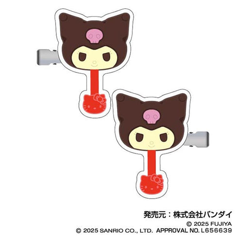 『サンリオキャラクターズ』チョコレート ヘアクリップ Vol.2 06 クロミ